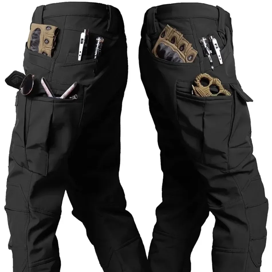 Winter Clothing Hiking - กางเกงคาร์โก้และเสื้อแจ็คเก็ตผู้ชาย ฤดูหนาว 2026 กันน้ำ สำหรับปีนเขา เล่นสกี