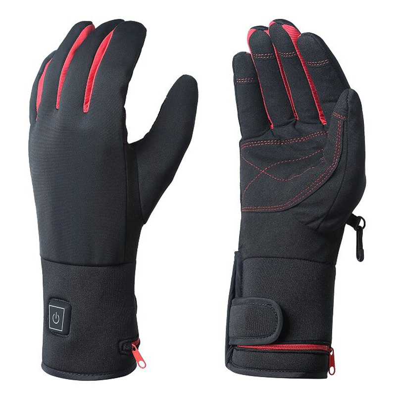 Heated Gloves Electric - ถุงมือไฟฟ้าทำความร้อนระดับมืออาชีพรุ่นใหม่ปี 2026 พร้อมแบตเตอรี่แบบชาร์จได้ สำหรับกิจกรรมกลางแจ้งในฤดูหนาว เช่น เล่นสกี
