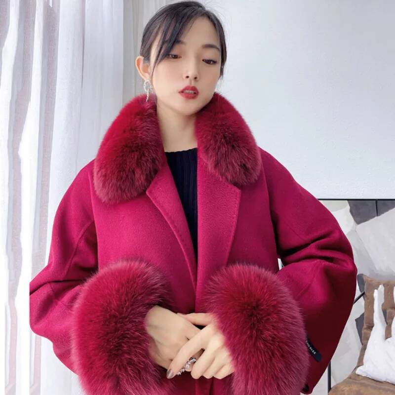 100% เสื้อโค้ทคอปกขนสุนัขจิ้งจ - Winter Clothing Pk บทวิจารณ์และราคา