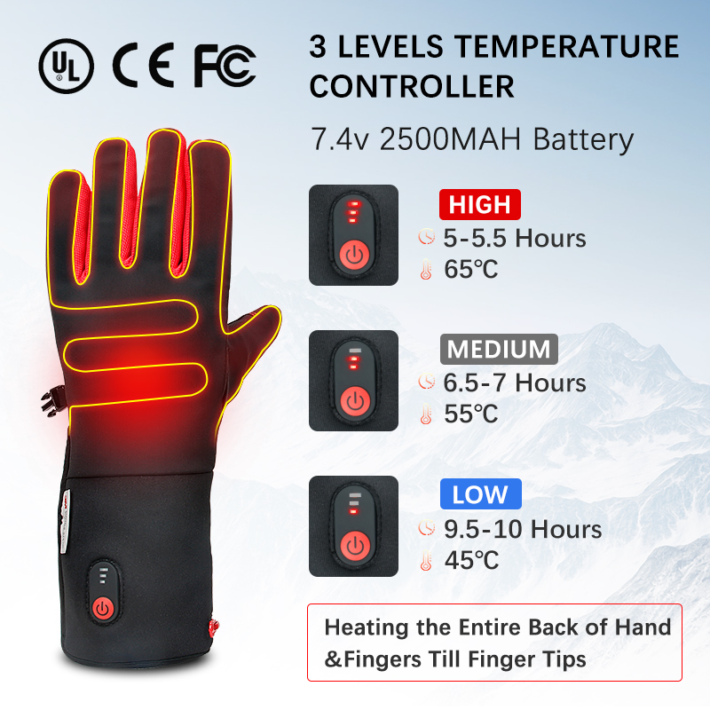 ถุงมือไฟฟ้าทำความร้อนระดับมืออ - Heated Gloves Electric บทวิจารณ์และราคา