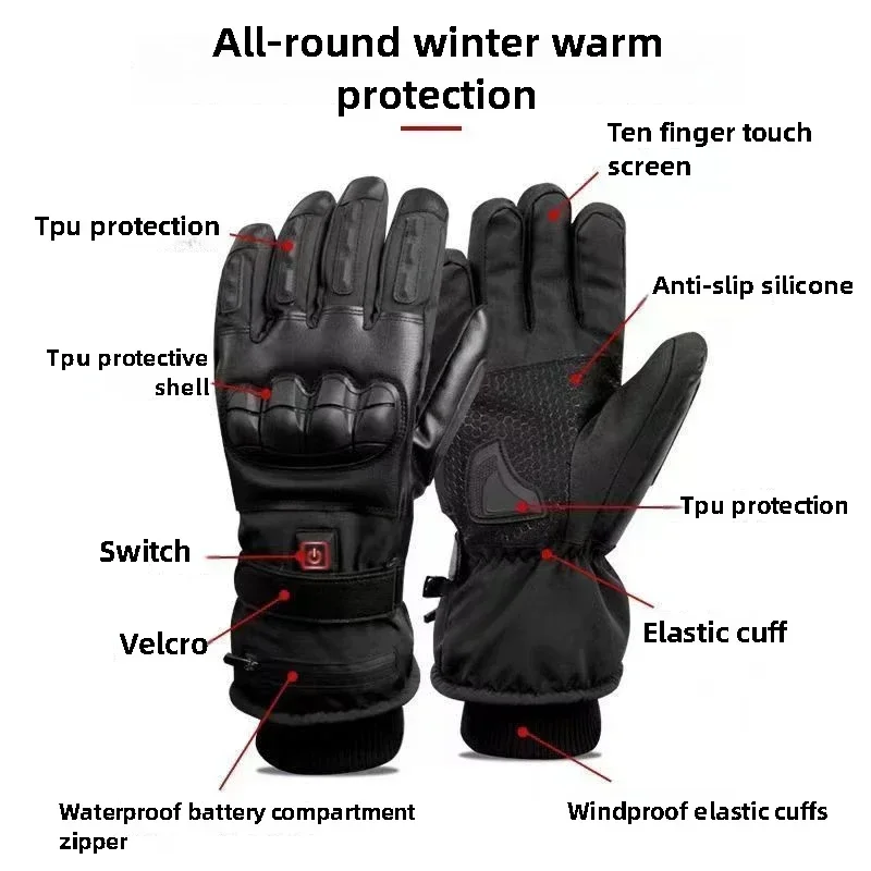 ถุงมืออุ่นมืออุ่นไฟฟ้าความร้อน - Heated Gloves Electric บทวิจารณ์และราคา